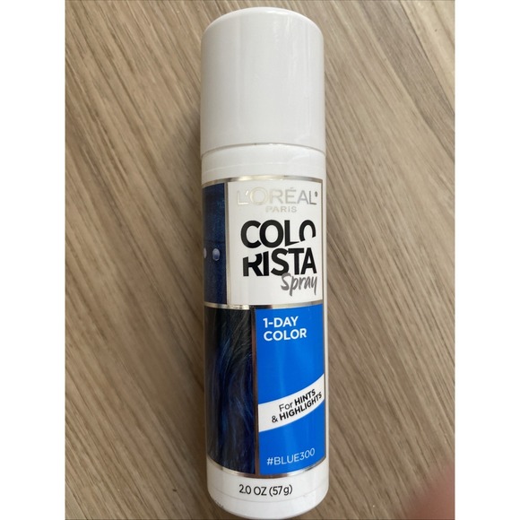 L'Oréal Paris Other - L'Oréal Paris Colorista Spray Wash-Out Hair Color Blue BLUE300 2.0 OZ